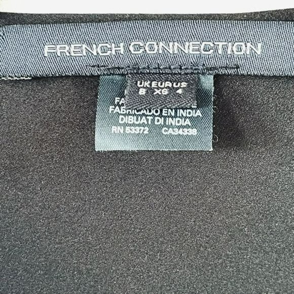 FRENCH CONNECTION Anni Sequin T-Shirt Dress Size XS - Picture 10 of 12